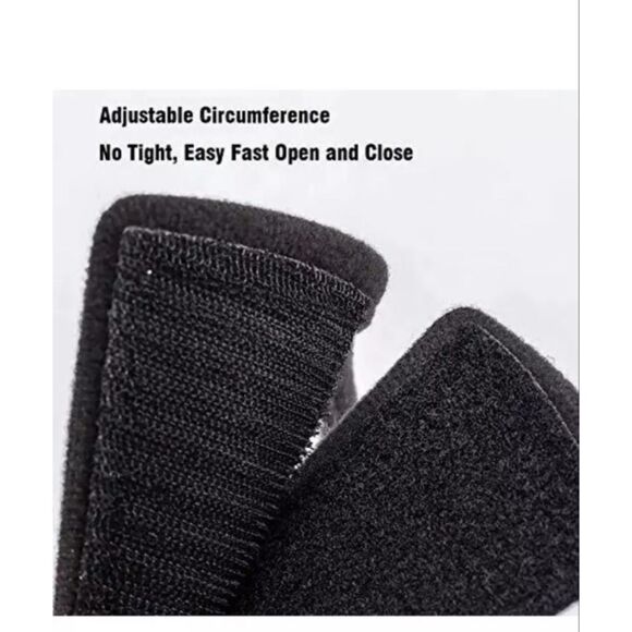 Adjustable Pet Recovery Cone Clear Black See Video Cat Dog Small Injury Surgery - Picture 3 of 15